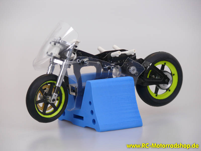 50101111: LIGHTSCALE Bike-Ständer 1:5 Schaumstoff - blau 50101111